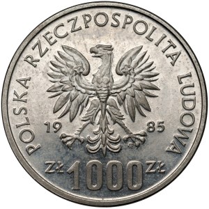 Próba NIKIEL 1.000 złotych 1985 Centrum Zdrowia Matki Polki