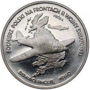 NICKEL Commemorative Coin, 100,000 zlotys, 1991, Battle of Britain