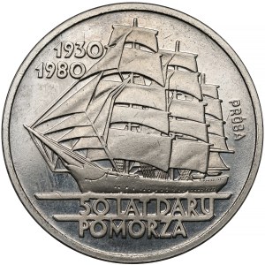 100 zlotych Nickel Proof Coin, 1980, Gift of Pomerania