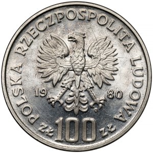 100 zlotych Nickel Proof Coin, 1980, Gift of Pomerania
