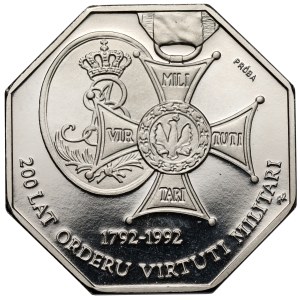 Prüfstück NICKEL 50.000 Złoty 1992 Orden „Virtuti Militari“