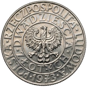 20 zlotych Nickel Trial Coin, 1973, Tree