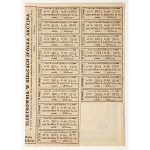 Kielce Power Plant, Em. 3, 100 x 250 zł, 1935
