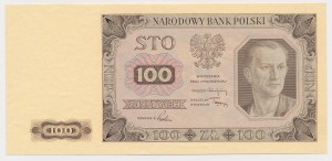 Próba kolorystyczna 100 złotych 1948 - brązowa
