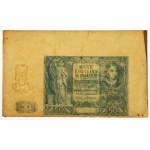50 Złoty 1941 – nur Hauptdruck, ohne Unterdruck, Serienbezeichnung und Nummerierung
