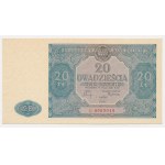 20 zlotych, 1946 - D - BLUE