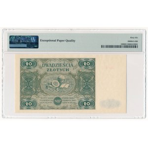 20 zlotych, 1947 – Series B – No. 4727384