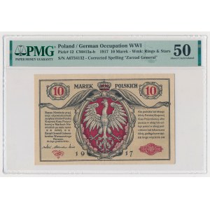10 mkp 1916 General ... tickets - serial number Berlin IV