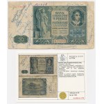 50 złotych 1941 - ze stemplem A.K. REGUŁA, z podpisami powstańców - ex. Lucow