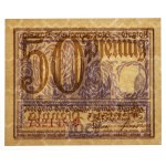 Gdańsk, 50 fenigs, 1919 – purple