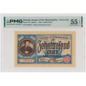 Gdańsk, 10,000 marks, 1923 – June