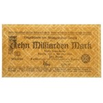 Gdańsk, 10 billion marks, 1923 – NO number