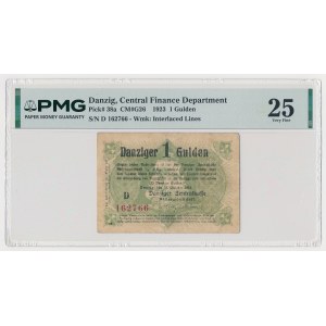 Gdańsk, 1 gulden, 1923 – October