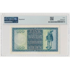 Gdańsk, 100 guilders, 1931 - D/A - low serial number