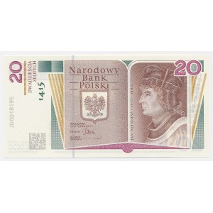 20 zł 2015 - Jan Długosz - in a folder
