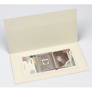 20 zł 2015 - Jan Długosz - in a folder