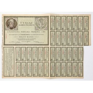 4% State Premium Loan, 1920 Bond, known as the “Miljonówka”