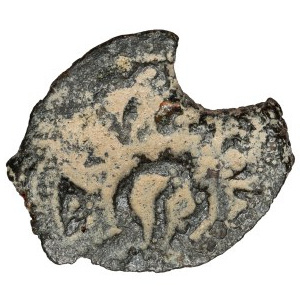 Judea, Herod the Great (40–4 B.C.) Lepton, Jerusalem – rare