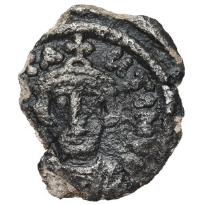 Byzantium, Constans II (641–668 CE) 1/2 silique, Carthage
