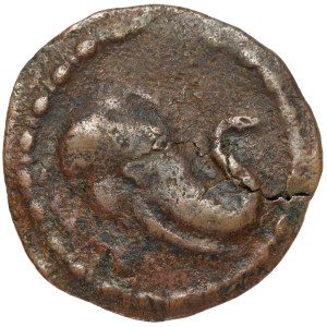 Indo-Skythen, Maues (125–85 v. Chr.) AE28