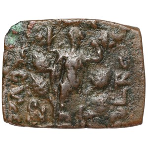 Indo-Scythians, Azes I (90–40 B.C.) AE30