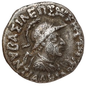 Baktria, Antialkidas (130–120 pred n. l.) Drachma