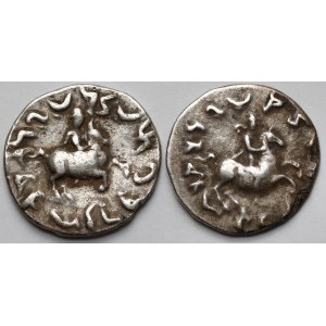 Grecja, Baktria, Antymachos II Nikeforos (160-155 p.n.e.) Drachmy - zestaw (2szt)