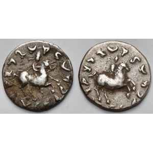 Grecja, Baktria, Antymachos II Nikeforos (160-155 p.n.e.) Drachmy - zestaw (2szt)