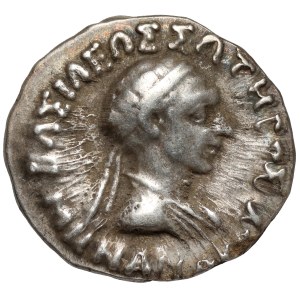 Baktria, Menander I Soter (155-130 p.n.e.) Drachma