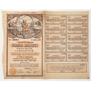 Handelsgesellschaft „BRACIA ROLNICCY“, Em. 2, 5 × 500 mkp, 1923