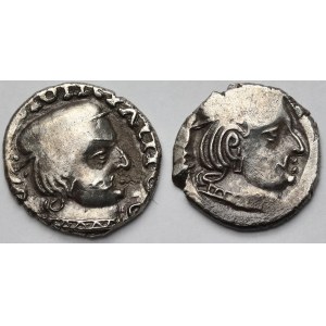 Indie, Drachmy - zestaw (2szt)