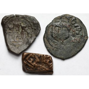 World, Bronze Coins - Set (3 pcs)