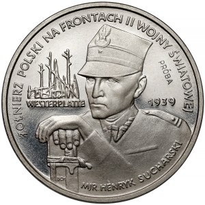 Próba NIKIEL 5.000 złotych 1989 Sucharski / Westerplatte