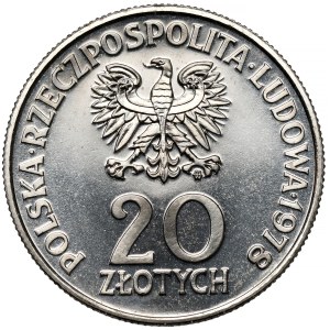 Próba NIKIEL 20 złotych 1978 Interkosmos