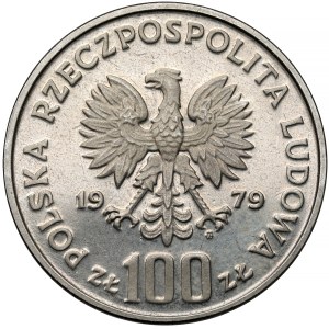 1979 100 zlotych NICKEL Trial Coin featuring Ludwik Zamenhof—on the obverse