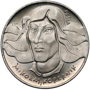 Probeprägung NICKEL 100 Złoty 1973 Nikolaus Kopernikus – lange Haare