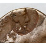 Trajan (98–117 CE) Syria, Antioch, AE26 — overstamped