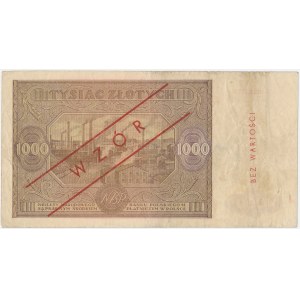 1.000 zł 1946 – con sovrastampa successiva, il cosiddetto “modello di Kamiński”