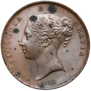 Great Britain, Victoria, Penny, 1856