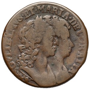 Ireland, William and Mary II, 1/2 penny, 1694
