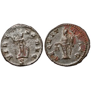Empire romain, Claude II le Goth (268-270 apr. J.-C.) Antoniniens - lot (2 pièces)