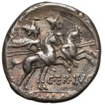 The Republic, C. Terentius Lucanus (147 B.C.) Denarius, Rome