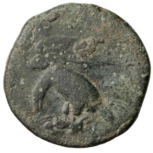 Grécko, Sicília, Akragas, AE Hemilitron (415–406 p. n. l.)