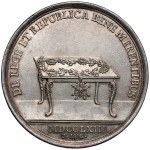 August III of Saxony, BENE MERENTIBUS Medal (To the Well-Deserving), 1763