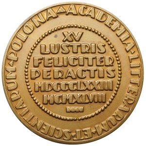 Nicolaus Copernicus Medal - Academia Scientiarum... 1948