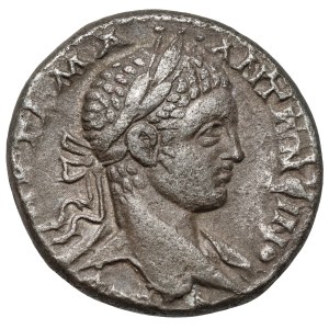 Elagabal (218–222 n. Chr.) Zweimetall-Tetradrachme, Antiochia