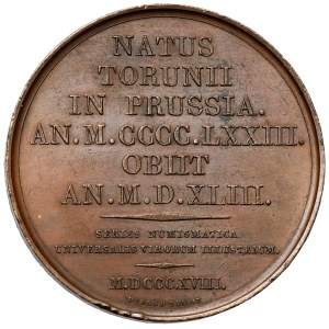 The Nicolaus Copernicus Medal, 1818