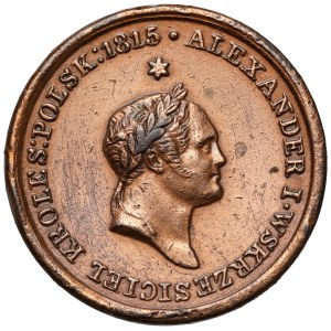 Medaille für den Wohltäter des trauernden Polens, 1826