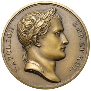 Napoleon I, Medal na kapitulację Szczecina i Kostrzyna 1806 - restrike