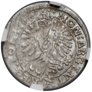 John II Casimir, 3 kreuzers, Opole, 1661 TT – rare